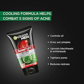 Garnier Men Acno Fight Face Wash 50gm 125/-